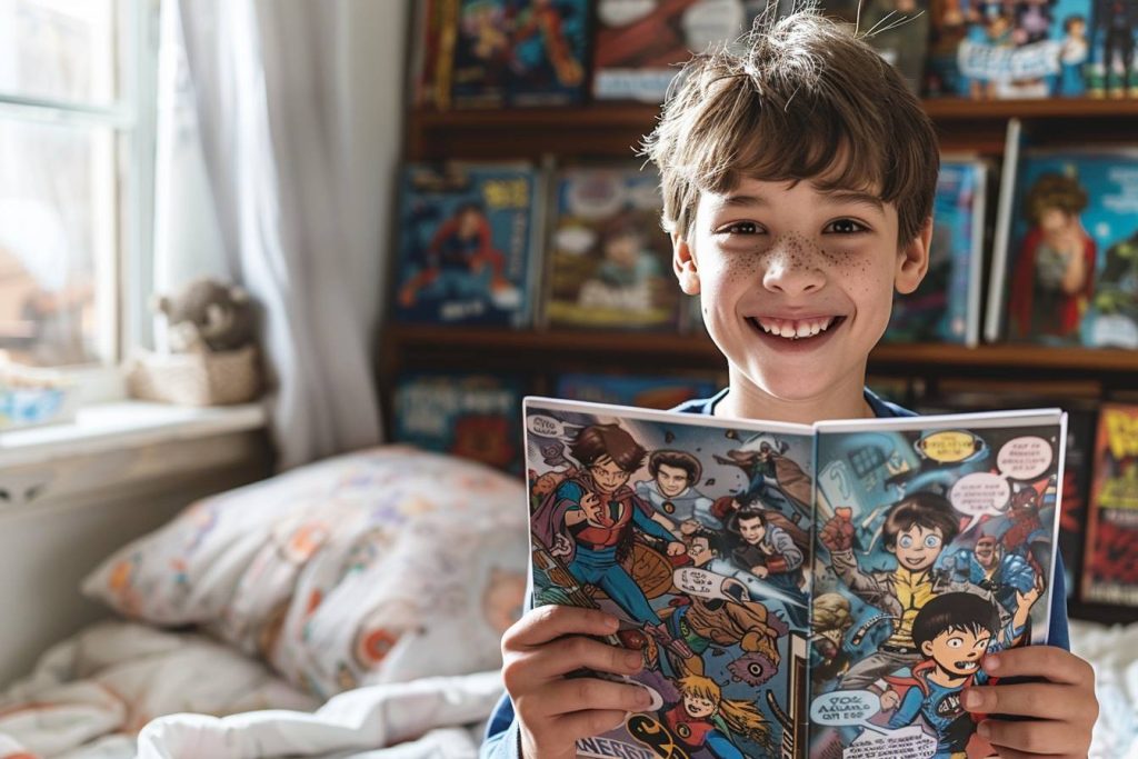 Quelle bande dessinée offrir à un garçon de 9 ans