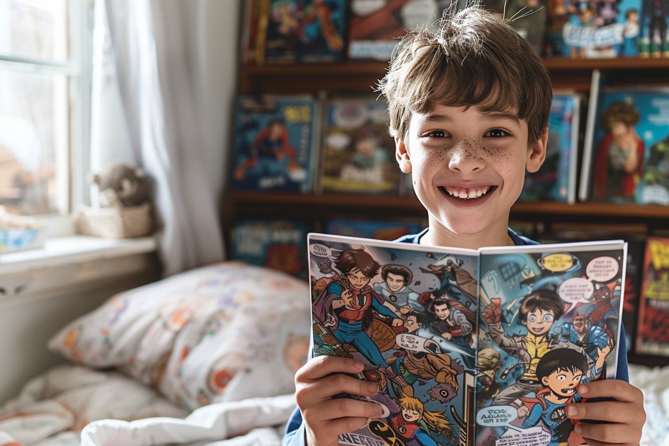 Quelle bande dessinée offrir à un garçon de 9 ans